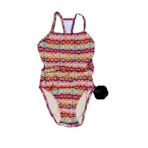 Kalua One-Piece Swimsuit Geometric  NWT (New With Tags) Brand New